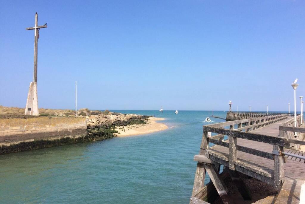 Appartement T2 Avec Vue Sur Mer Directe ! Courseulles-sur-Mer Ngoại thất bức ảnh