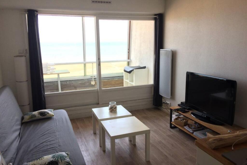Appartement T2 Avec Vue Sur Mer Directe ! Courseulles-sur-Mer Ngoại thất bức ảnh